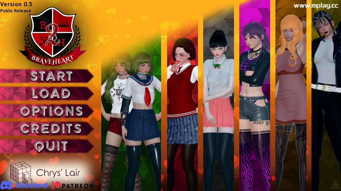 [PC+安卓+IOS/SLG/汉化/动态] 勇敢者学院 Braveheart Academy v2.3 汉化版 [1.2G]-萌玩ACG