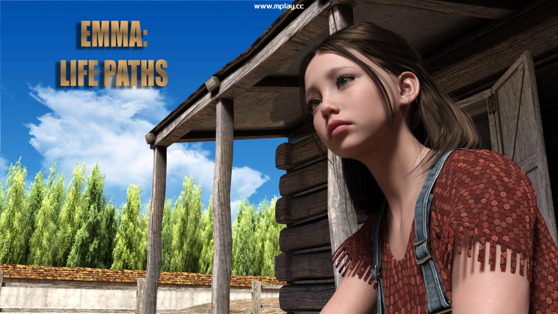 【PC+安卓+IOS/欧美SLG】艾玛的路Emma Life Paths v0.1【汉化3D/1.33G】-萌玩ACG