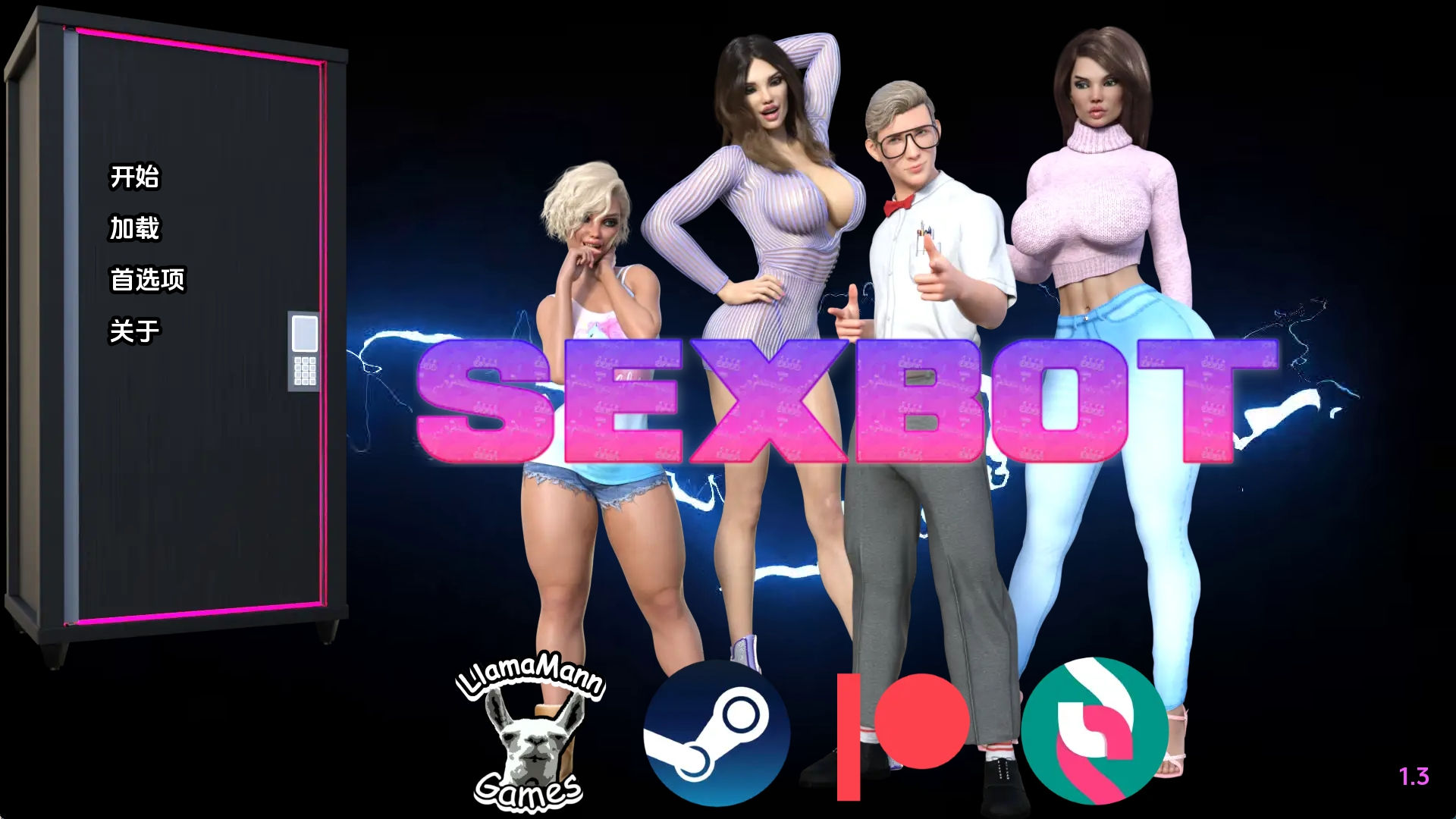 【PC+安卓+IOS/欧美SLG】性爱机器人 Sexbot v1.3[双端2.06G/FM/BD]-萌玩ACG