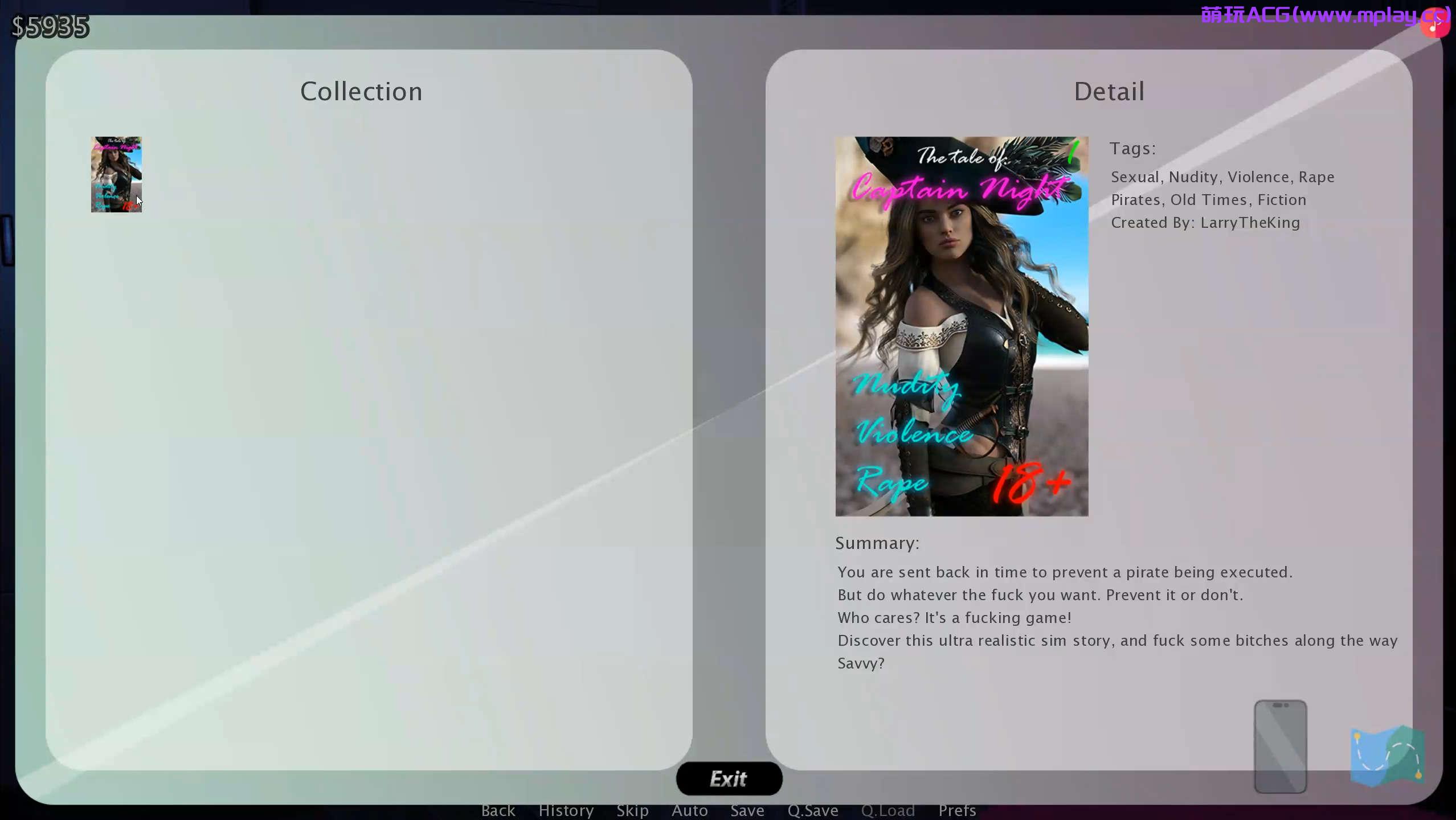 来源于萌玩ACG(www.mplay.cc)-玩转萌系-最新最热的黄油,ACG资源-汉化-破解!!!