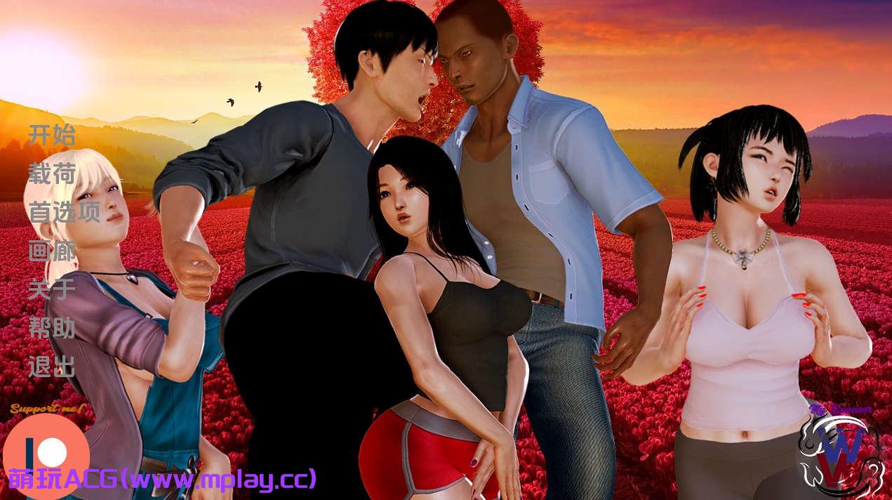 【PC/欧美SLG】让夜光进来0.14Ch.2汉化版【2.66G/更新/动态】-萌玩ACG