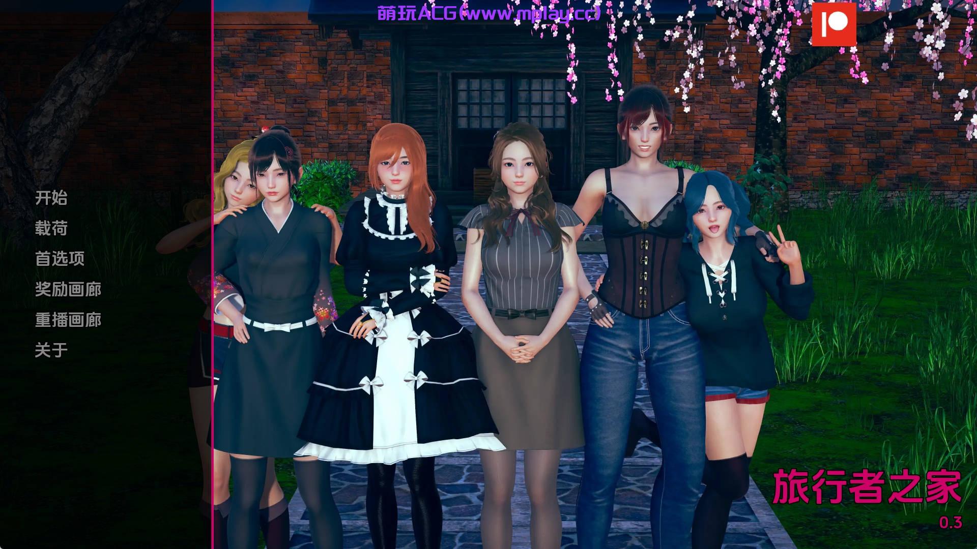 【PC+安卓+IOS/欧美SLG】任性旅行者之家0.3汉化版【1.16G/更新/汉化/动态】-萌玩ACG