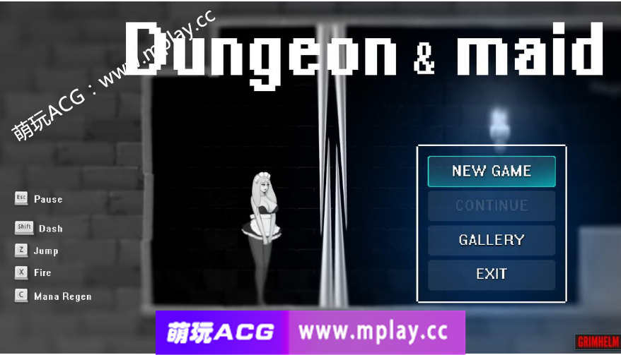 【电脑PC/ACT/全动态】 女仆和地牢：Dungeon&Maid 1080HD完整版+全CG档【1.4G】-萌玩ACG