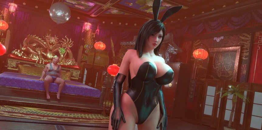 【3D同人视频/全动态/VAM】Tight Fantasy Chosen Bride 蒂法的献身 一门之隔爆乳女友被恶党头目侵犯中出 【1V+1.9G】-萌玩ACG