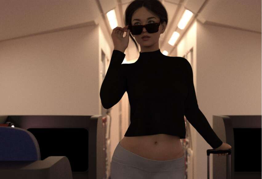 【3D漫画/全彩/无修】欲望飞行（LustFlight）第二季01+第一季BE结局X2【251M】-萌玩ACG