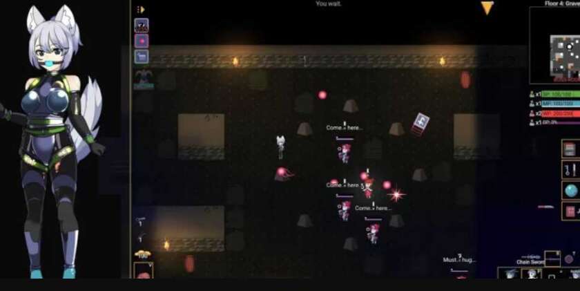 图片[2]-【电脑/RPG/官中】变态的地牢/Kinky Dungeon Ver5.38 官方中文版【400M】-萌玩ACG