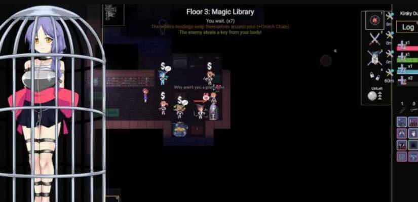 图片[3]-【电脑/RPG/官中】变态的地牢/Kinky Dungeon Ver5.38 官方中文版【400M】-萌玩ACG