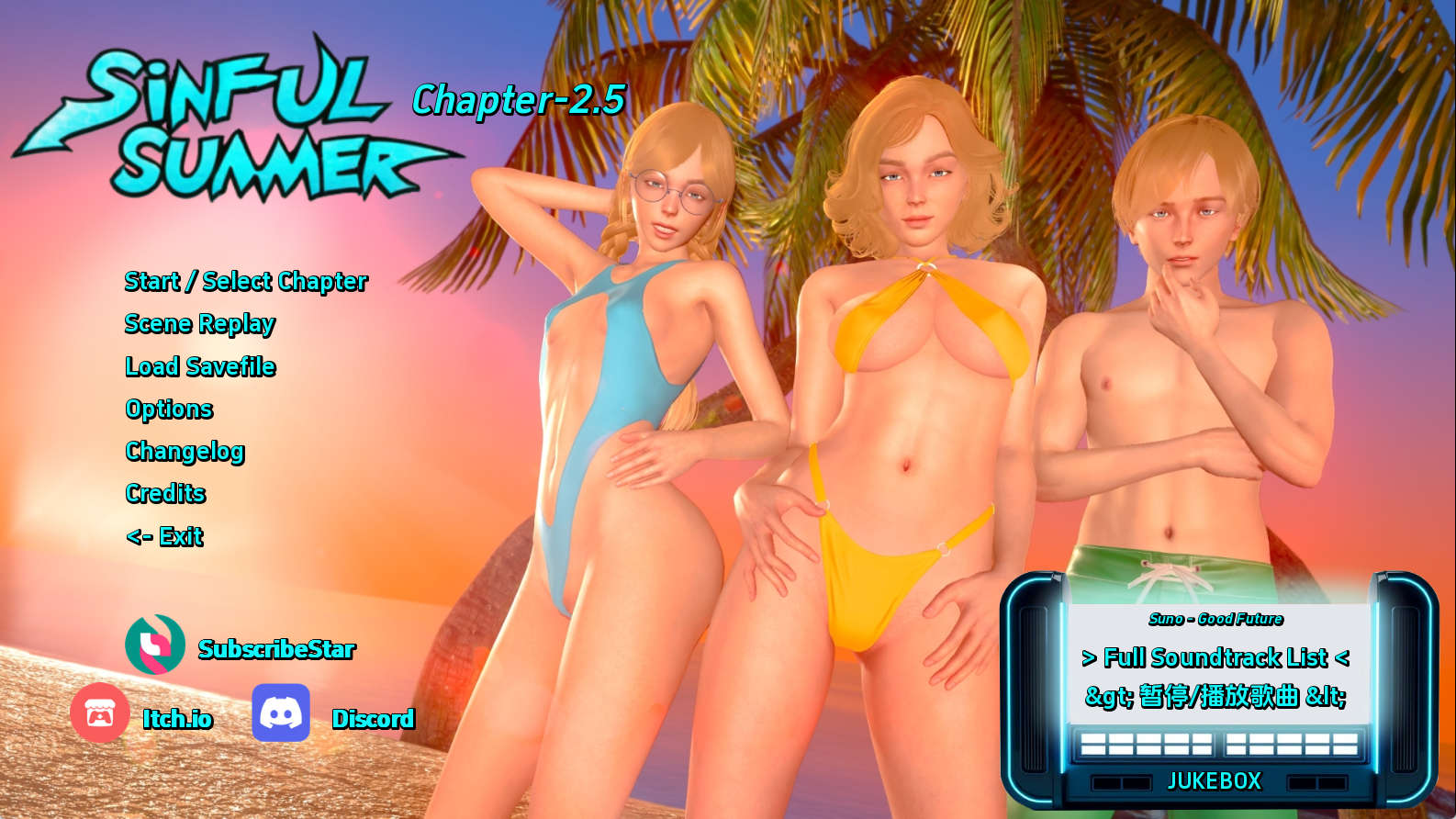 【PC+安卓+IOS/欧美SLG】罪恶之夏:禁忌之爱的故事Ch.2.5汉化版【3.14G/汉化/动态/更新】-萌玩ACG