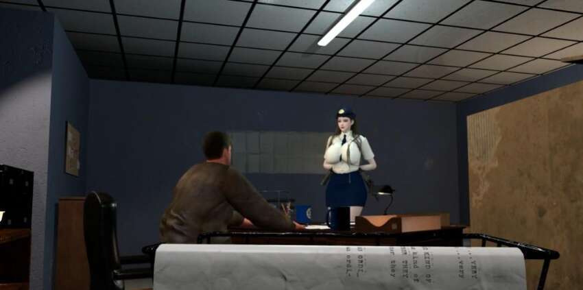 【3D同人视频/全动态/VAM】Brainocn :女警的卧底日记 任务失败 童颜巨乳女警沈静仪陷入无尽的轮奸地狱【1V+2.2G】-萌玩ACG