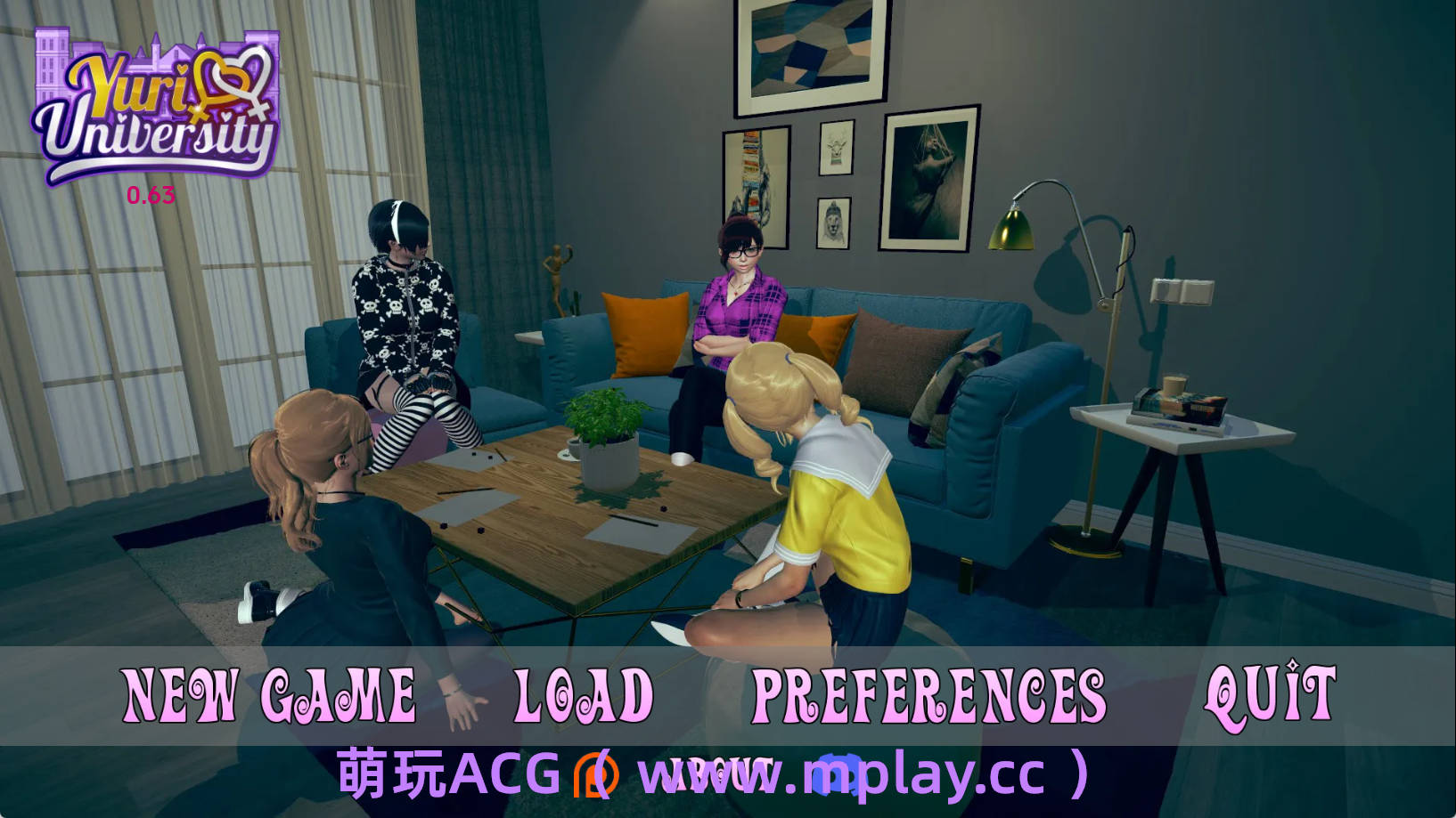 【PC+安卓+IOS/欧美SLG】尤里大学0.63汉化版【4.01G/汉化/动态/更新】-萌玩ACG