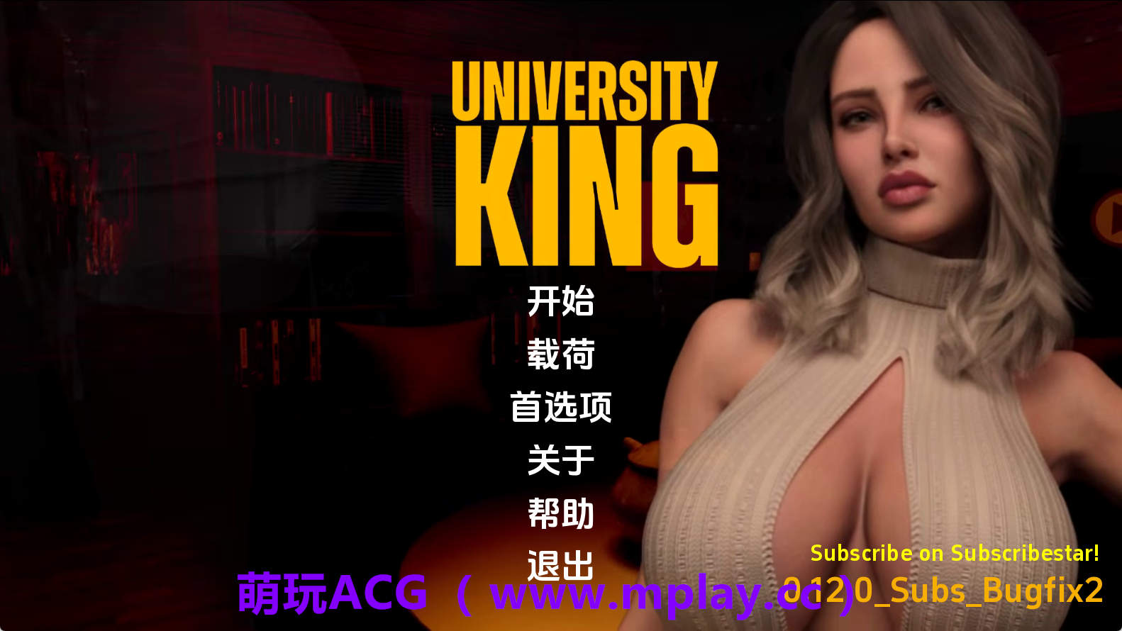 【PC+安卓+IOS/欧美SLG】大学王Release12汉化版【6G/汉化/动态/更新】-萌玩ACG