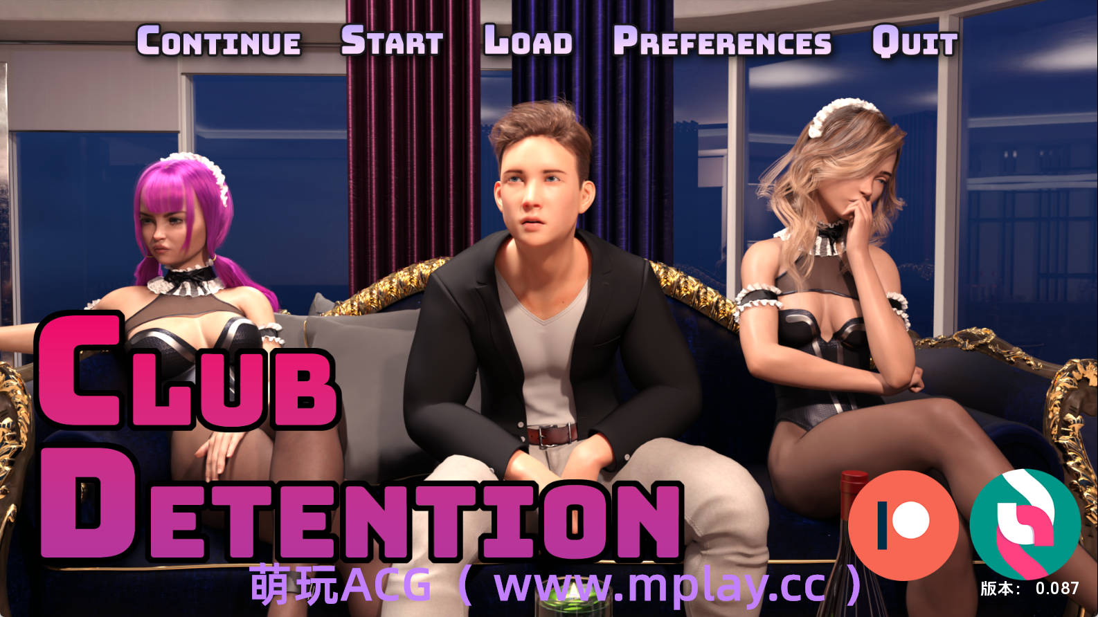 【PC+安卓+IOS/欧美SLG】俱乐部拘留0.087AI版【4.08G/汉化/动态/更新】-萌玩ACG