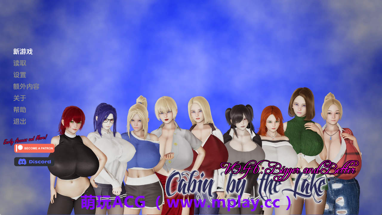 【PC+安卓+IOS/欧美SLG】湖边小屋0.46 AI版[2.82G/汉化/动态/更新】-萌玩ACG
