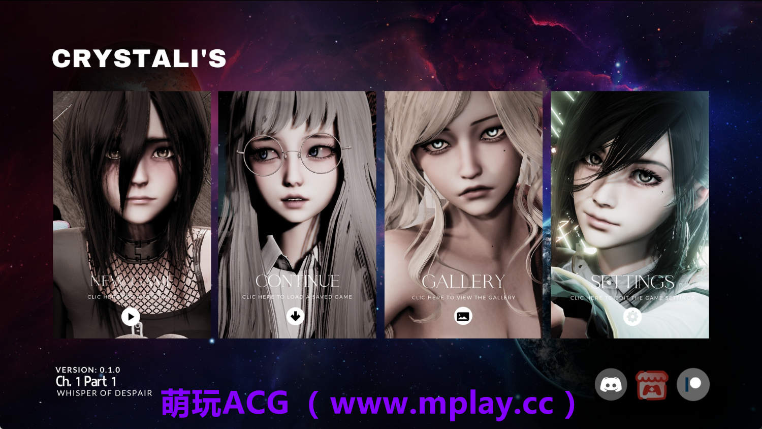 【PC+安卓+IOS/亚洲SLG】水晶0.1.0 AI版【2.12G/汉化/动态/更新】-萌玩ACG