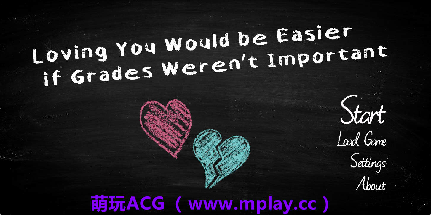【PC+安卓+IOS/欧美SLG】如果成绩不重要，爱你会更容易1.0完结 AI版【1.22G/更新/汉化/完结】-萌玩ACG