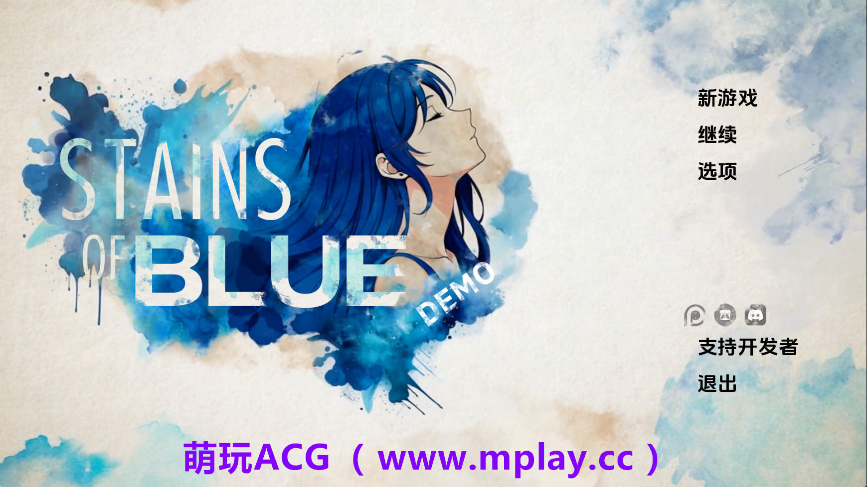 【PC+安卓+IOS/欧美SLG】蓝色污渍v1.4b AI版【1.09G/汉化/动态/更新】-萌玩ACG