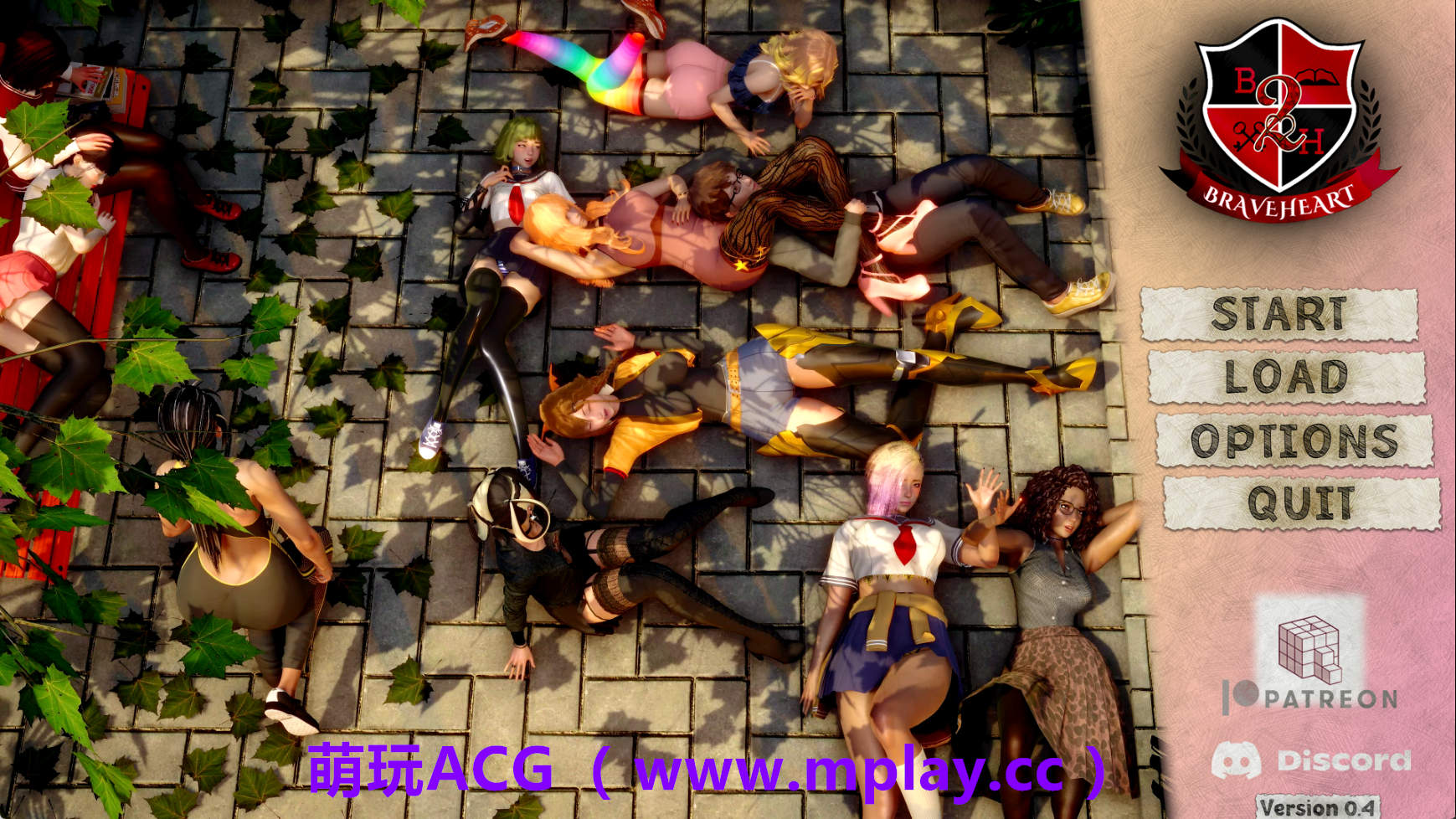 【PC/欧美SLG】勇敢者学院2v0.4赞助 AI版【3.30G/汉化/动态/更新】-萌玩ACG