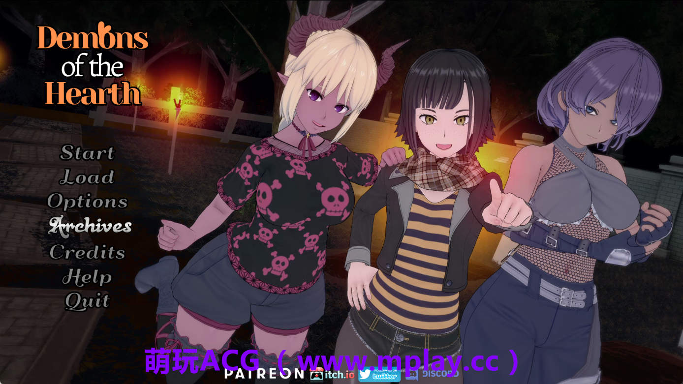 【PC+安卓+IOS/日系SLG】壁炉恶魔v0.9P2 AI版【4.17G/汉化/动态/更新】-萌玩ACG