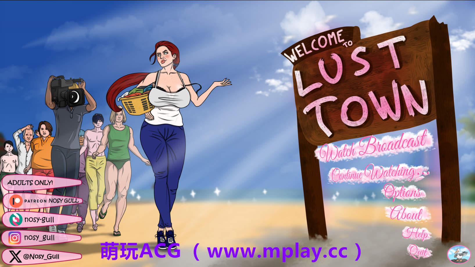 【PC+安卓+IOS/欧美SLG】欲望小镇阿曼达的色情之路v1.05 AI版【6.16G/汉化/动态/更新】-萌玩ACG