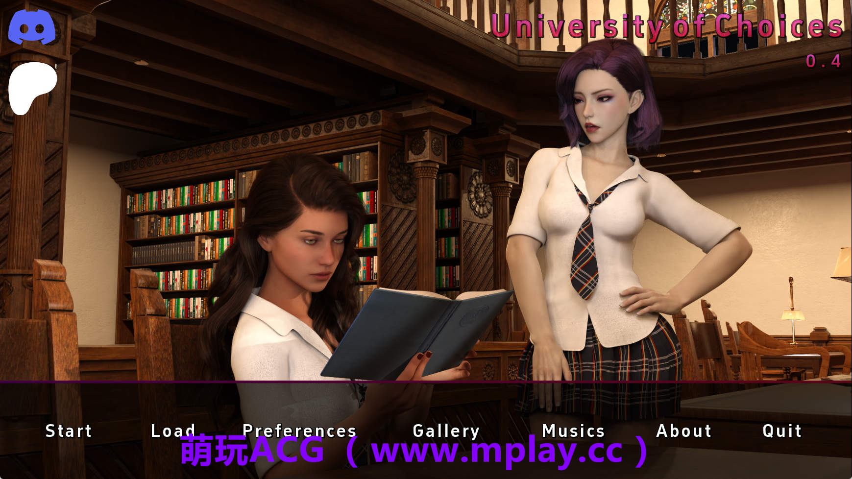 【PC+安卓+IOS/欧美SLG】选择大学v0.4 AI版【6.40G/汉化/动态/更新】-萌玩ACG