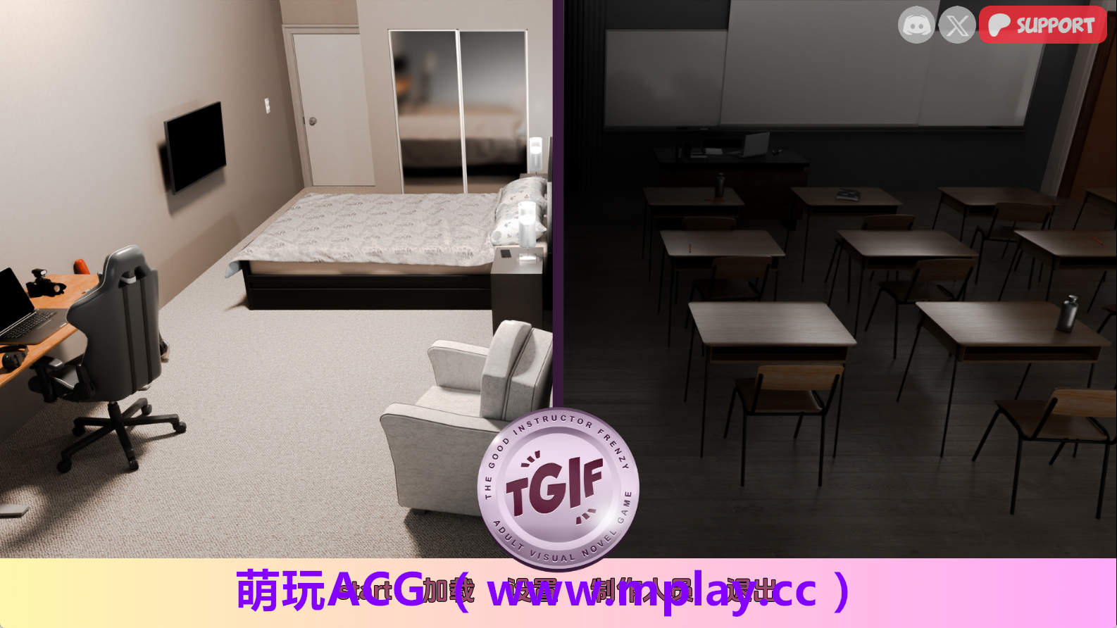 【PC+安卓+IOS/欧美SLG】疯狂好教官v3.10 AI版【7.53G/汉化/动态/更新】-萌玩ACG