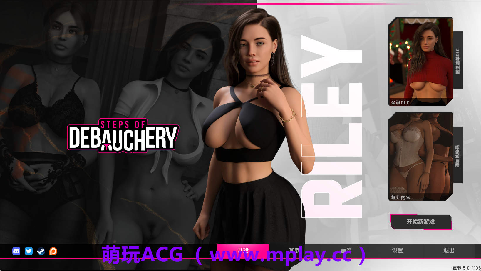 【PC/欧美SLG】放荡的脚步Ep.5.0 官中版【9.4G/汉化/动态/更新]-萌玩ACG