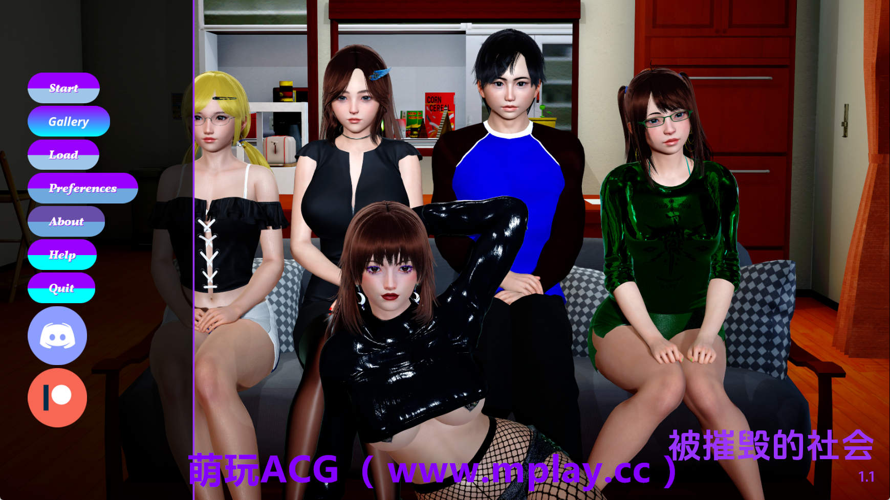 【PC+安卓+IOS/亚洲SLG】社会被摧毁v1.1 AI版【2.56G/汉化/动态/更新】-萌玩ACG