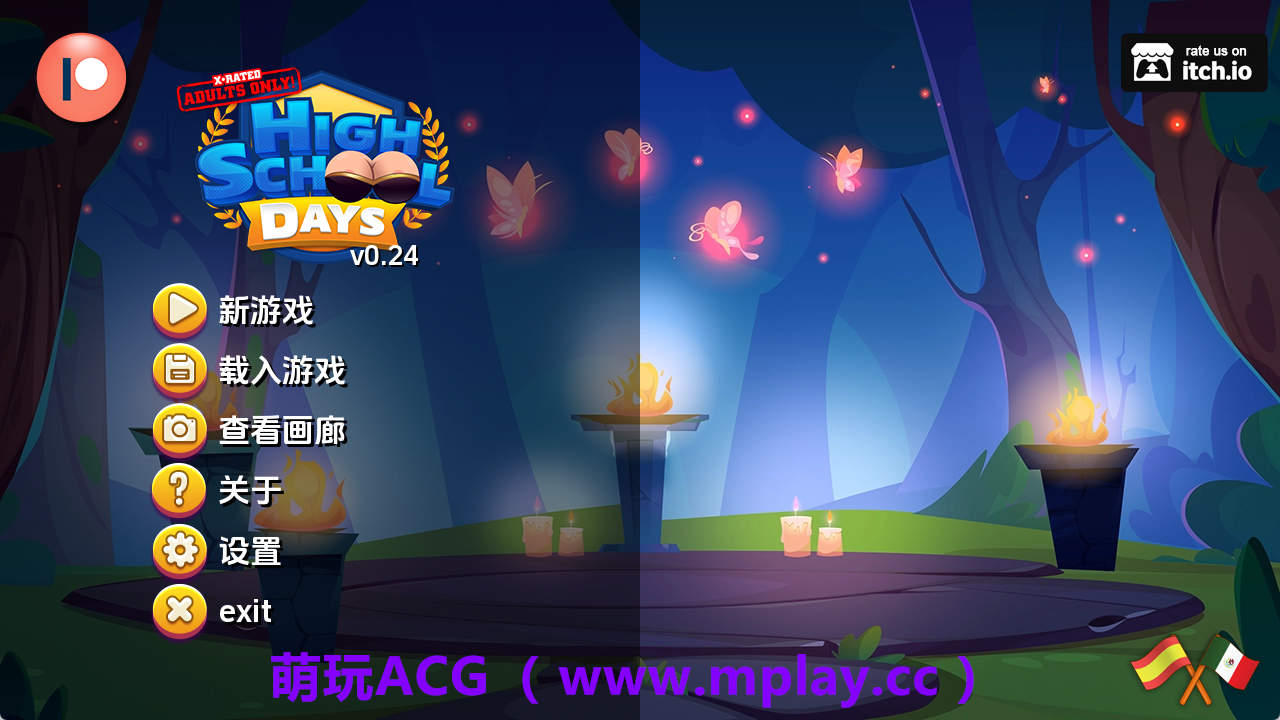 【PC+安卓+IOS/欧美SLG】高中时代v0.24.0 AI版【4.30G/汉化/动态/更新】-萌玩ACG