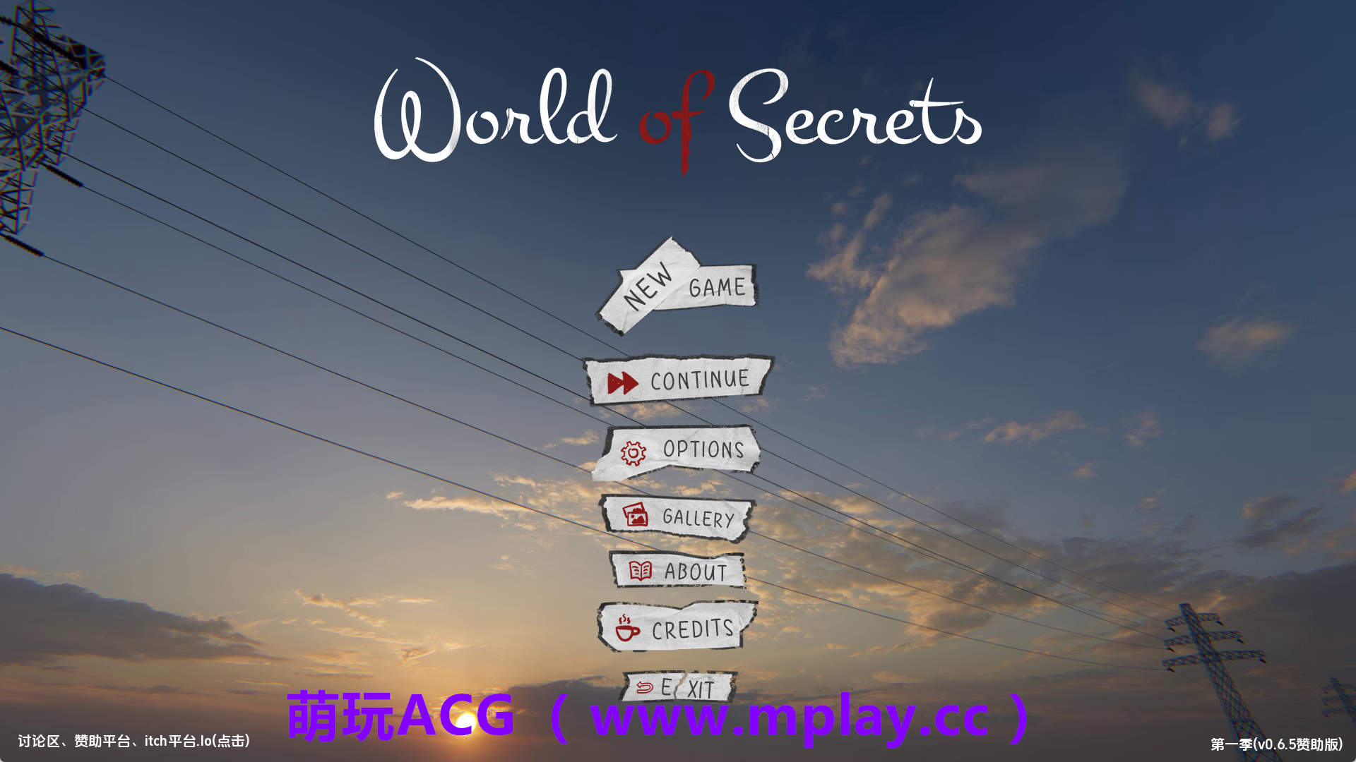 【PC/欧美SLG】秘密世界v0.6.5 AI版【3.99G/汉化/动态/更新】-萌玩ACG