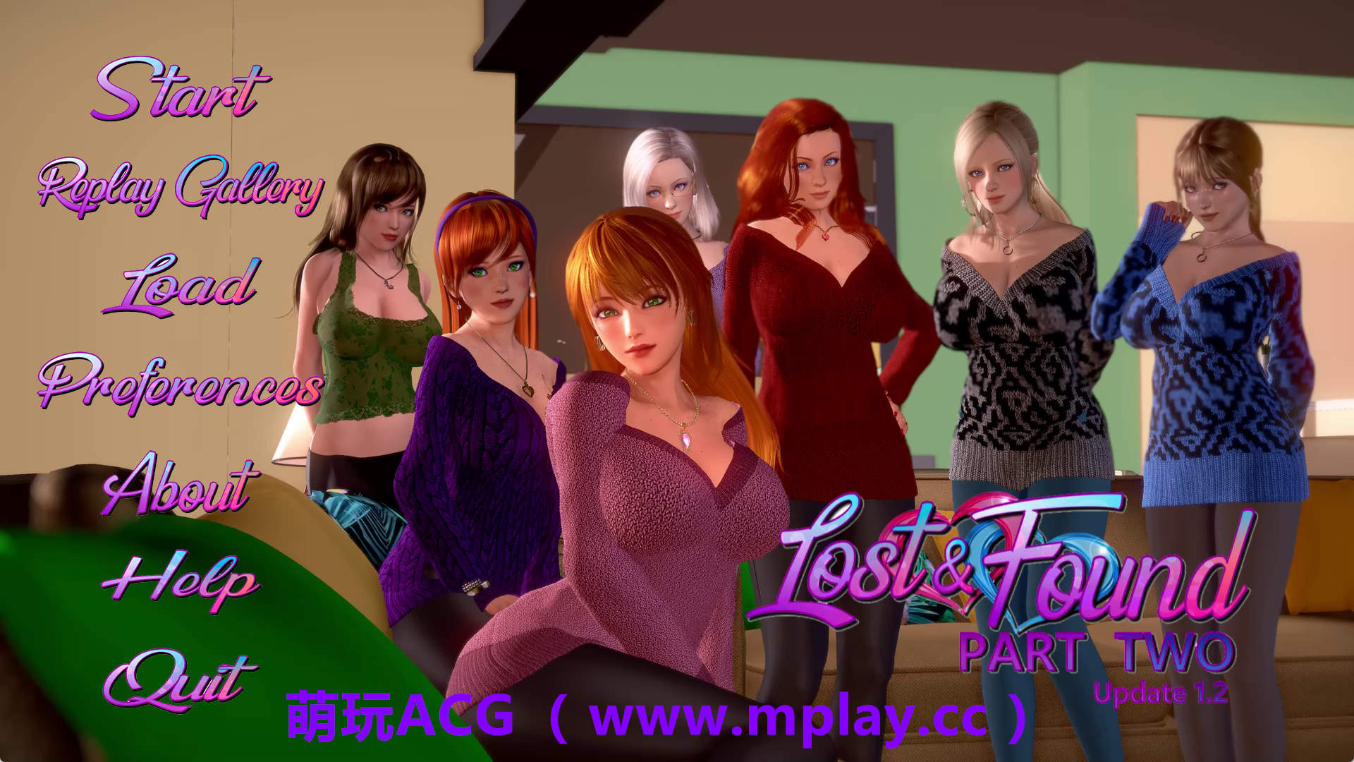 【PC+安卓+IOS/欧美SLG】失物招领P2v1.2 AI版【3.33G/汉化/动态/更新】-萌玩ACG