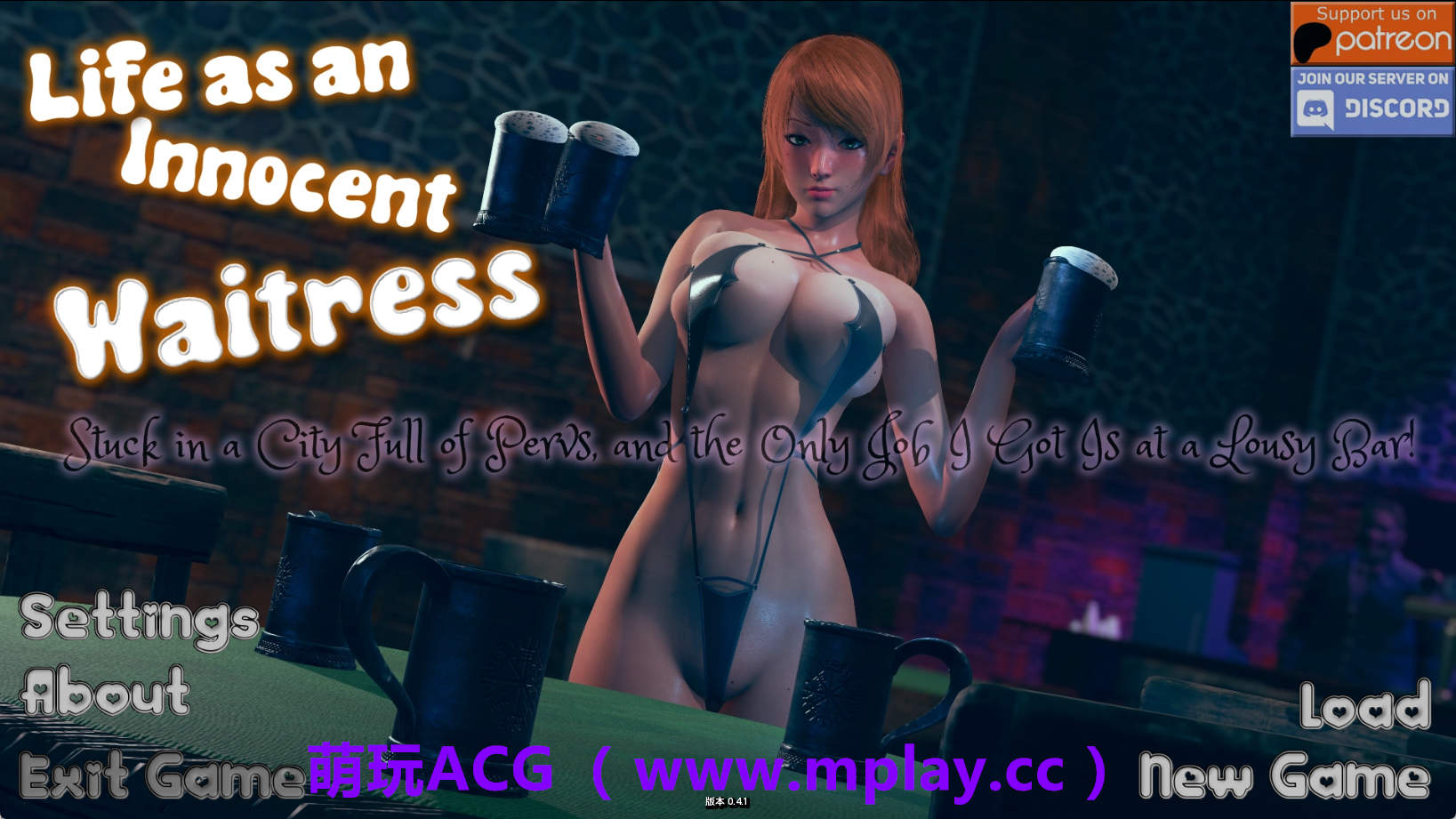 【PC+安卓+IOS/欧美SLG】无辜服务员的生活v0.4.1 AI版【2.05G/汉化/沙盒/更新】-萌玩ACG