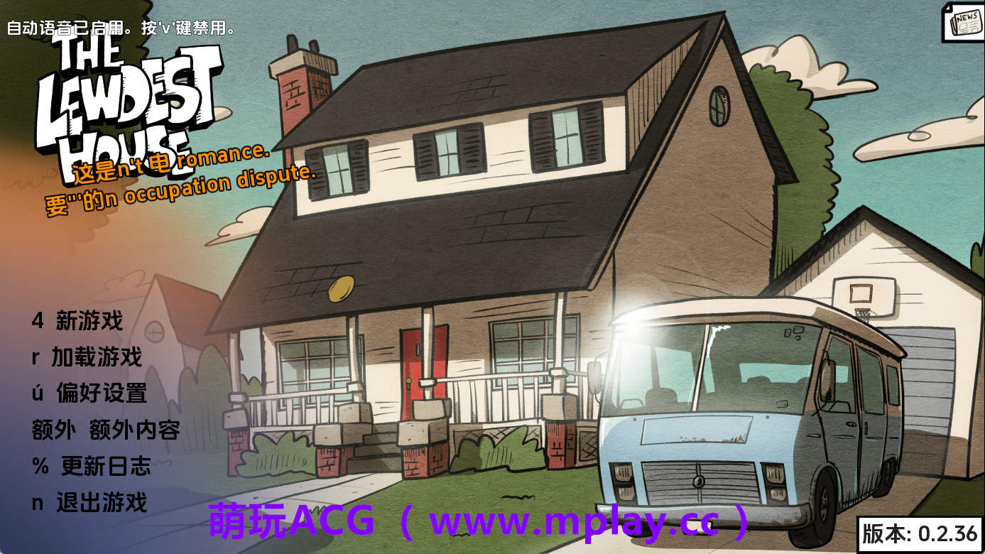 【PC+安卓+IOS/欧美SLG】最淫荡的房子v0.2.36 AI版【1.33G/汉化/动态/更新】-萌玩ACG