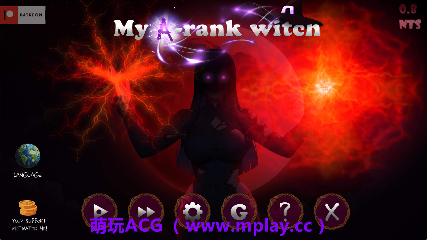 【PC+安卓+IOS/欧美SLG】我的A级魔女v0.8 AI版【3.31G/汉化/动态/更新】-萌玩ACG