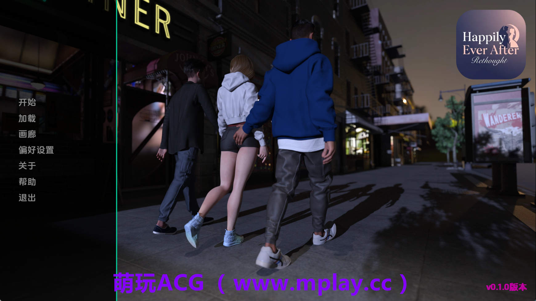 【PC+安卓+IOS/欧美SLG】从此幸福快乐：重新构想v0.1.0 AI版【1.36G/汉化/动态/更新】-萌玩ACG